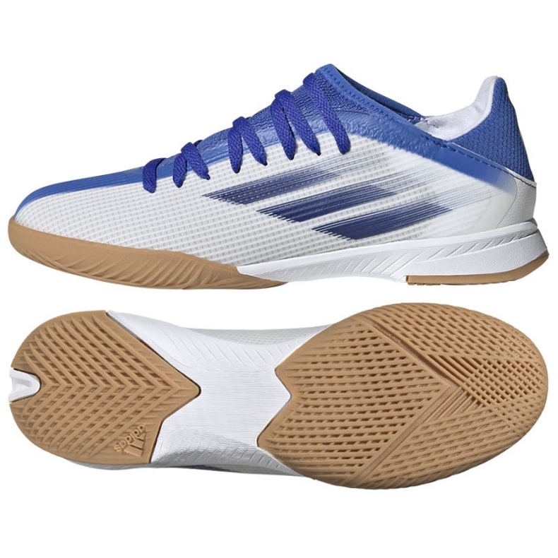 Chuteiras adidas X Speedflow.3 em GW7492 branco branco