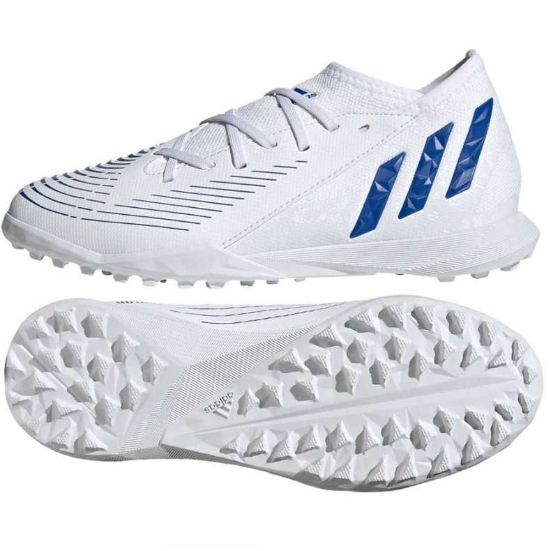 Chuteira Adidas Predator Edge.3 Tf Jr GZ2896 branco branco