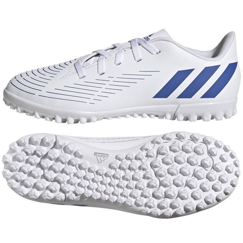 Chuteira Adidas Predator Edge.4 Tf Jr GX2643 branco branco
