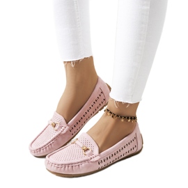 Mocassins femininos Pink Maide rosa