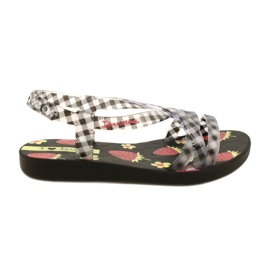 Ipanema 83200 Sandália Xadrez Infantil EXP Sandália Morango incolor