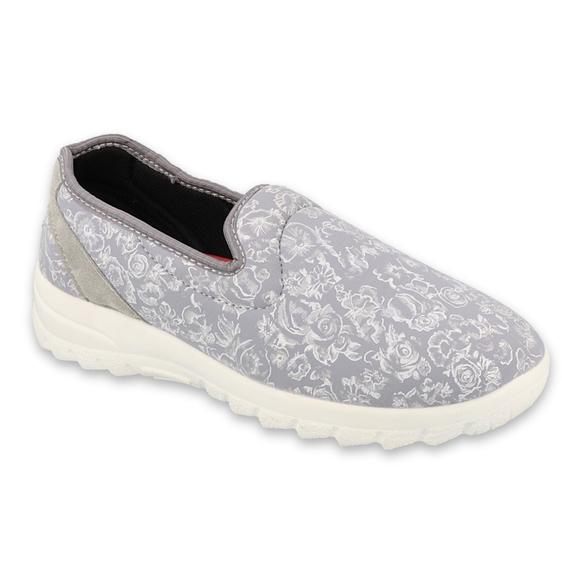 Dr.ORTO Befado esportivo feminino 517D021 cinza com padrões brancos
