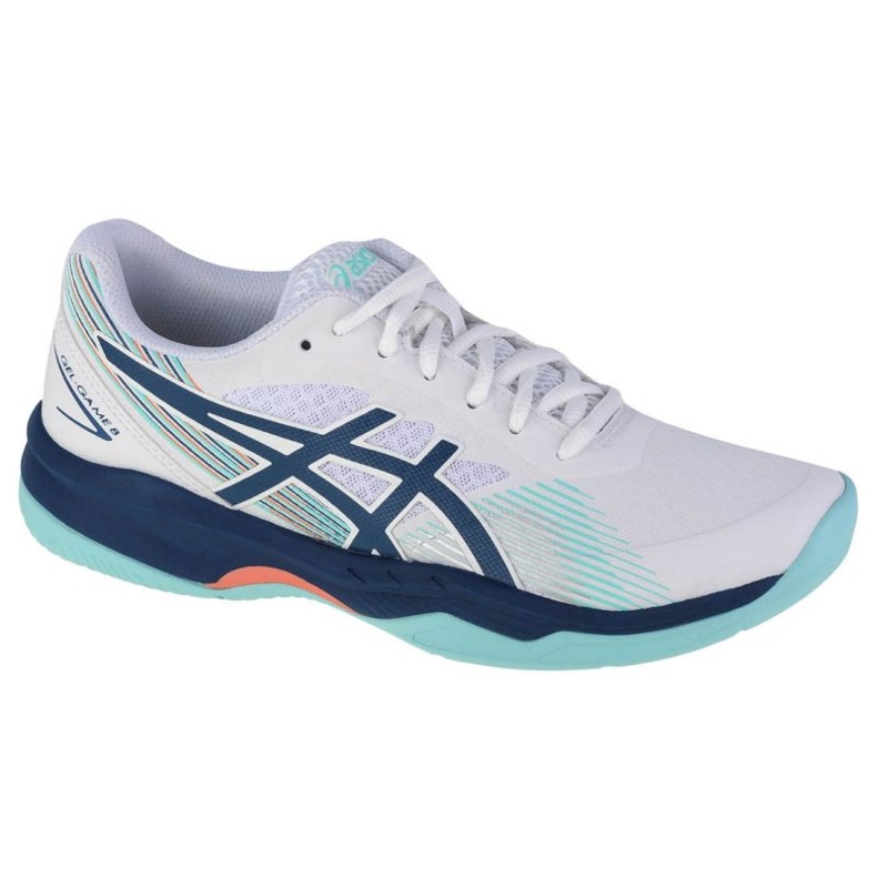 Sapato ASICS Gel Game 8 W 1042A152-105 branco Sapato ASICS Gel Game 8 W 1042A152-105 branco