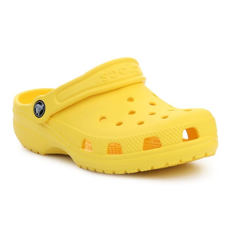 Tamanco Crocs Classic Infantil 206991-7C1 amarelo