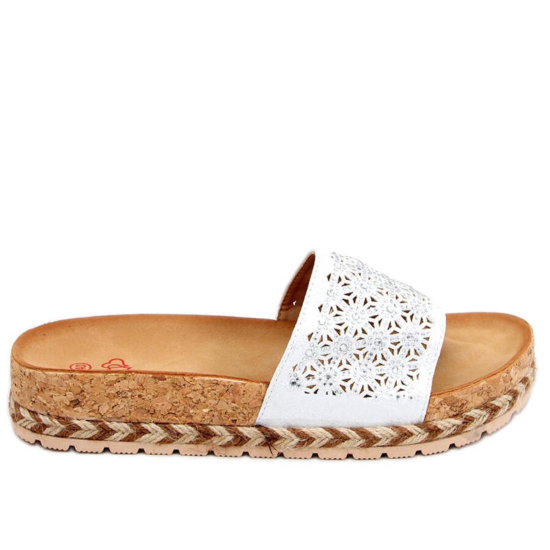 Sola de cortiça Jova Silver branco