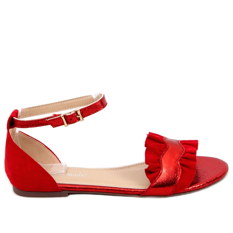 Sandálias femininas Alpha Red vermelho