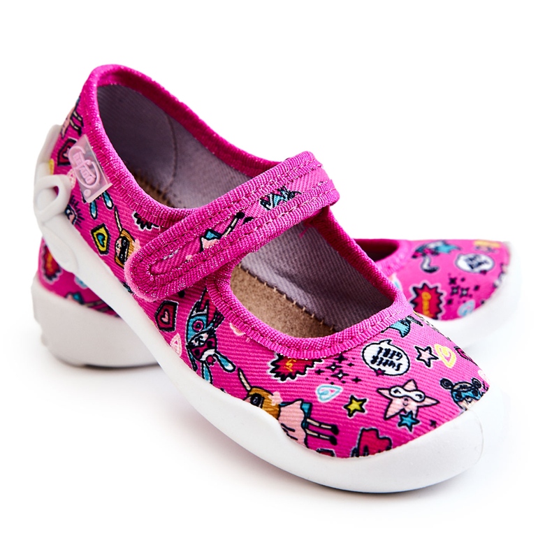 BEFADO S.A. Chinelos de bailarina infantil Befado Supergirl 114X483 Rosa