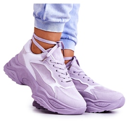 PG1 Tênis esportivo feminino Violet Bacaris roxo