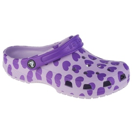 Crocs Classic Easy Icon Clog K Jr 207599-530 roxo