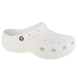 Chinelos Crocs Classic Platform Clog 206750-100 branco