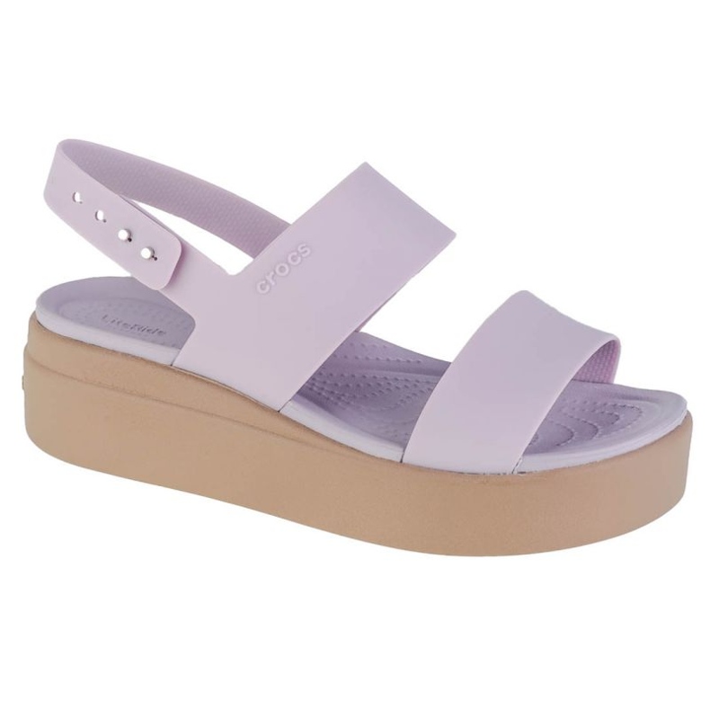 Sandália Crocs Brooklyn Low Wedge 206453-5PV tolet Sandália Crocs Brooklyn Low Wedge 206453-5PV tolet
