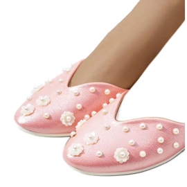 Bailarinas rosa com corte Silke