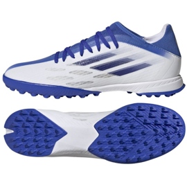 Chuteiras Adidas X Speedflow.3 Tf GW7509 branco Chuteiras Adidas X Speedflow.3 Tf GW7509 branco