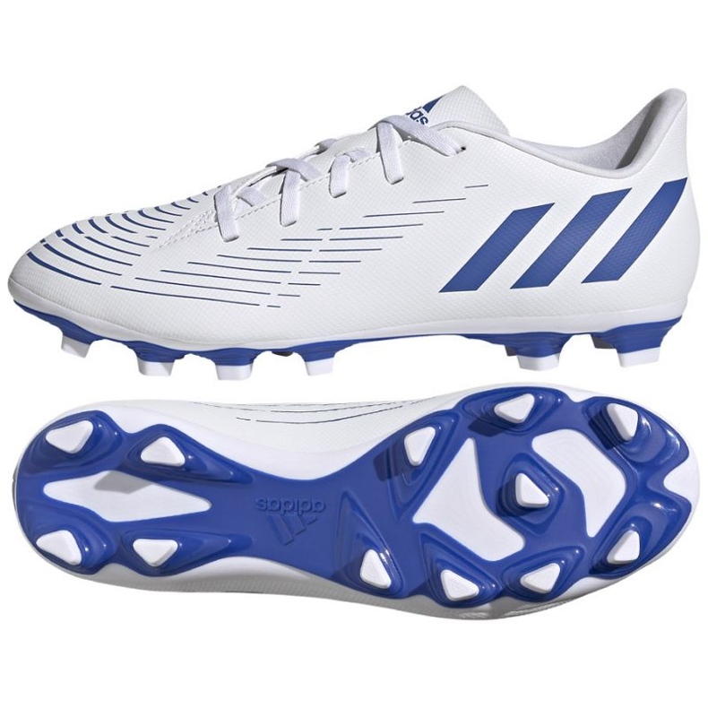 Chuteira Adidas Predator Edge.4 FxG M GW2356 branco branco