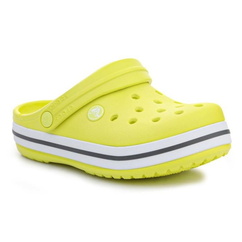 Tamanco infantil Crocs Crocband 207006-725 amarelo