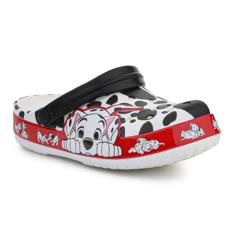 Tamanco Crocs Fl 101 Dálmatas Infantil 207483-100 branco