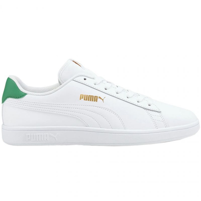 Puma Smash v2 LM 365215 36 branco verde