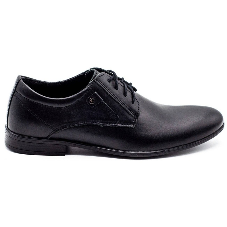 KOMODO Sapatos masculinos formais 850 tapete preto
