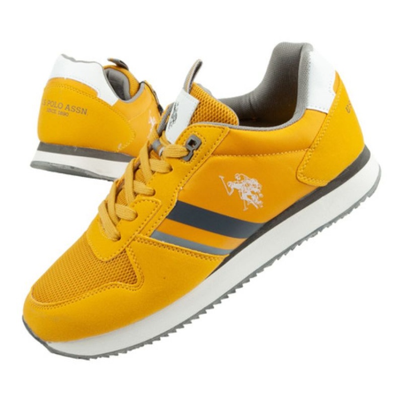 U.S. Polo Calçado desportivo US Polo ASSN. NOBIL006-YEL001 amarelo