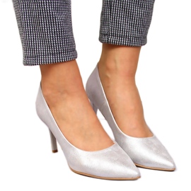 Pinos de Juma brilhantes prateados prata