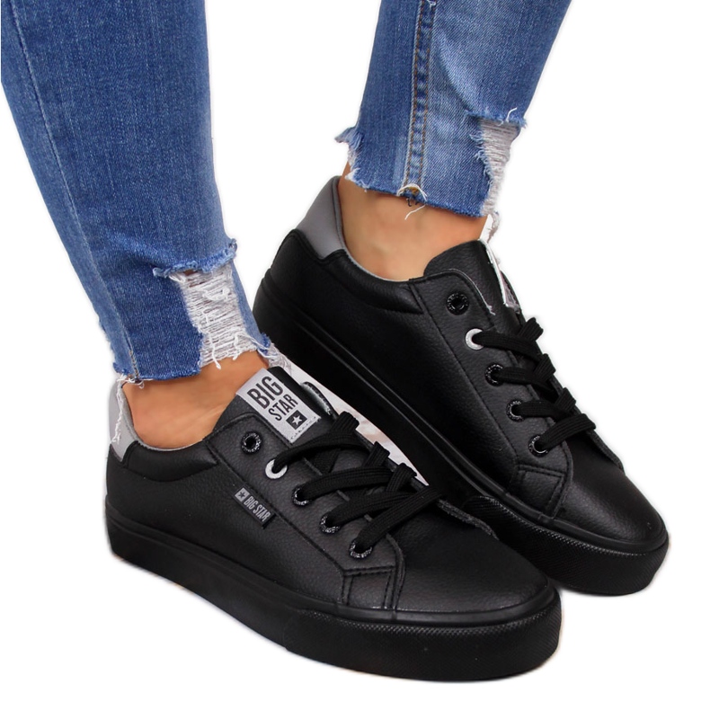 Tênis cano baixo Big Star preto EE274314