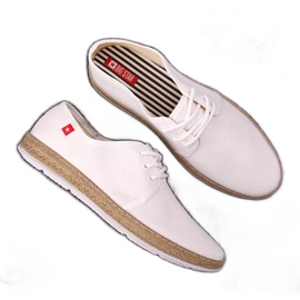 Sapatilhas alpargatas brancas de mulher Big Star FF276043 branco Sapatilhas alpargatas brancas de mulher Big Star FF276043 branco