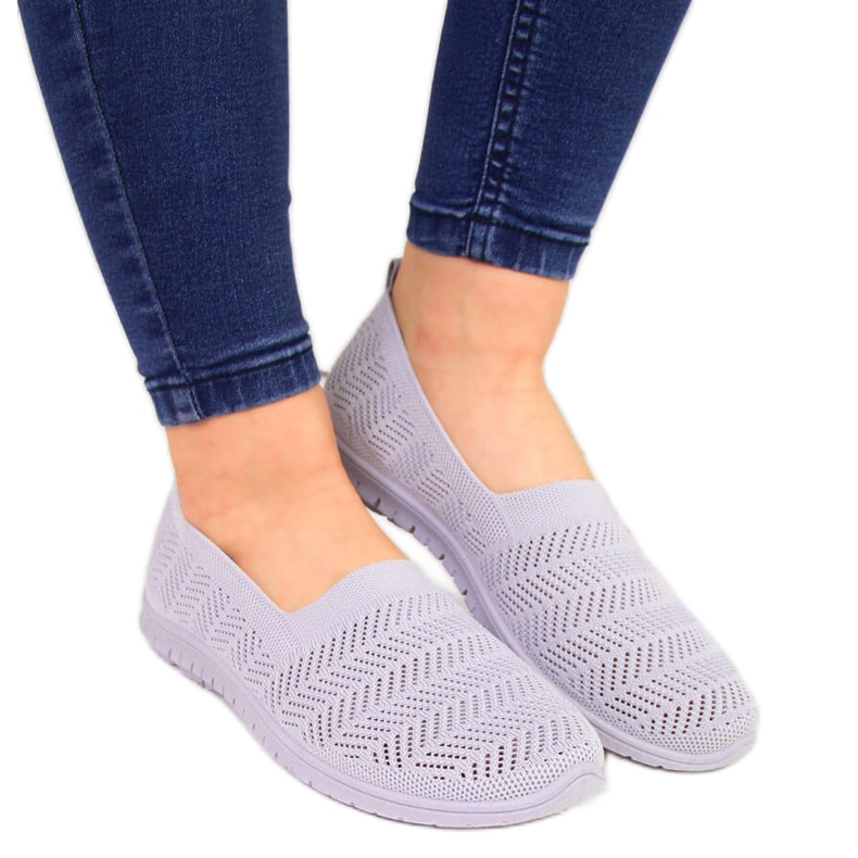 Tênis a céu aberto feminino deslizam no cinza Filippo