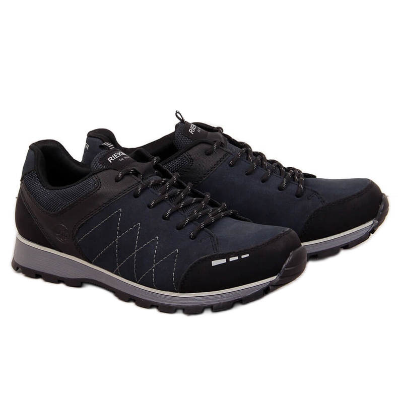 Tênis masculino azul marinho Rieker B5720-01