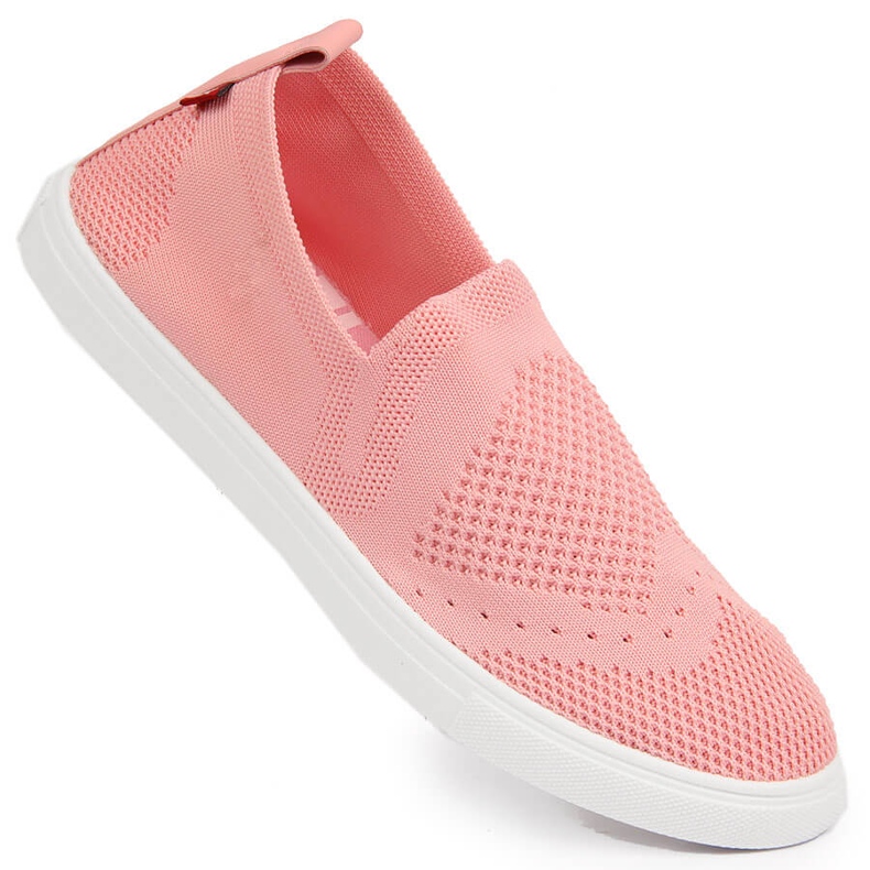 Sneakers de mulher rosa claro Big Star FF274A606