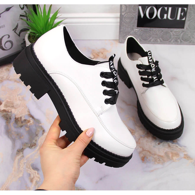 Botas femininas com plataforma Laura La.Fi branca branco