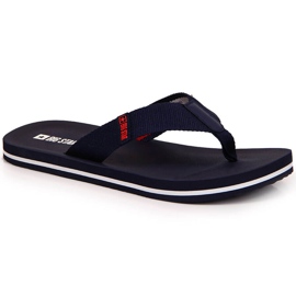 Chinelos de homem azul marinho Big Star JJ174518 azul-marinho