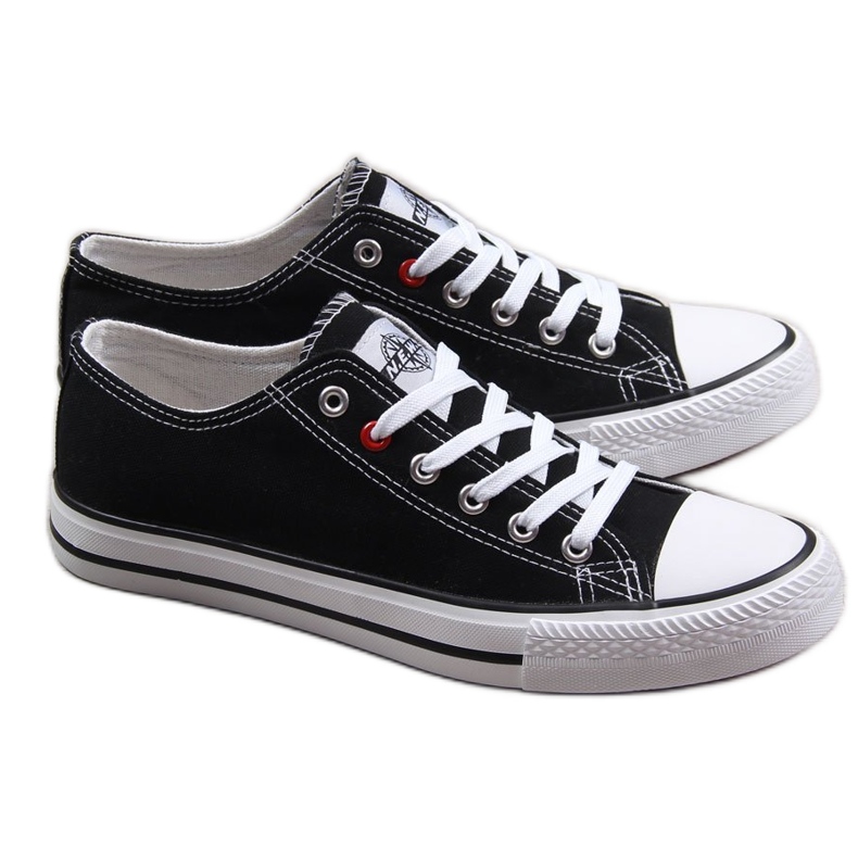 News Ténis baixos de homem, pretos NOTÍCIAS