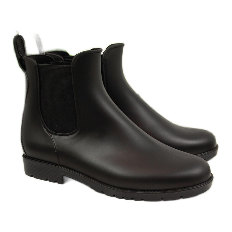 Botas Jodhpur pretas American Club para mulher preto