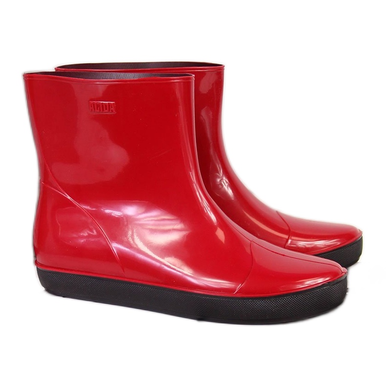 Botas de chuva impermeáveis de mulher Red Alida vermelho Botas de chuva impermeáveis de mulher Red Alida vermelho