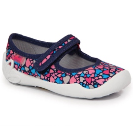 Chinelos bailarinas de menina em corações Befado rosa Chinelos bailarinas de menina em corações Befado rosa