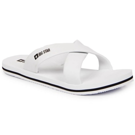 Chinelos de espuma branca Big Star JJ274A339 branco