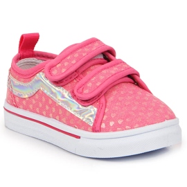 Atletico Ténis de menina Atlético cor-de-rosa com velcro