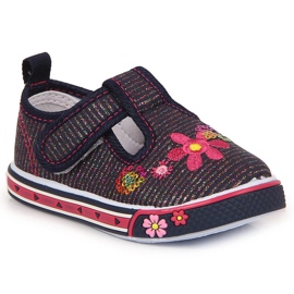 Atletico Ténis Atlético azul marinho para menina