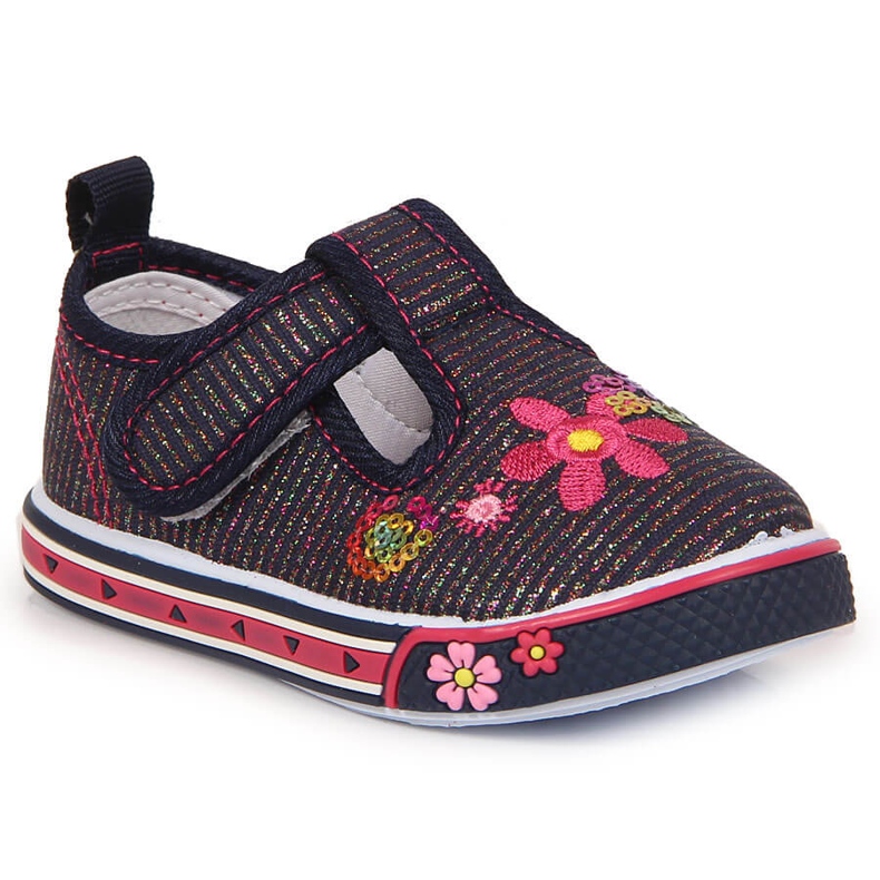 Atletico Ténis Atlético azul marinho para menina