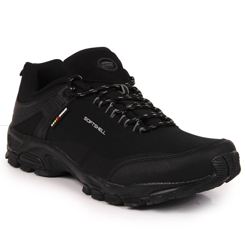 Tênis de trekking masculino Black American Club preto