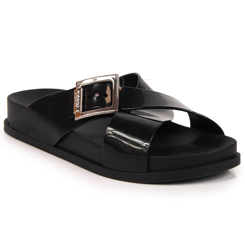 Chinelos femininos meliski preto Zaxy JJ285055