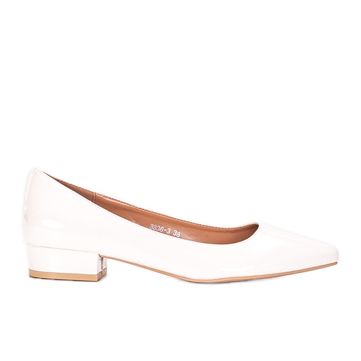 Salto alto branco Timms