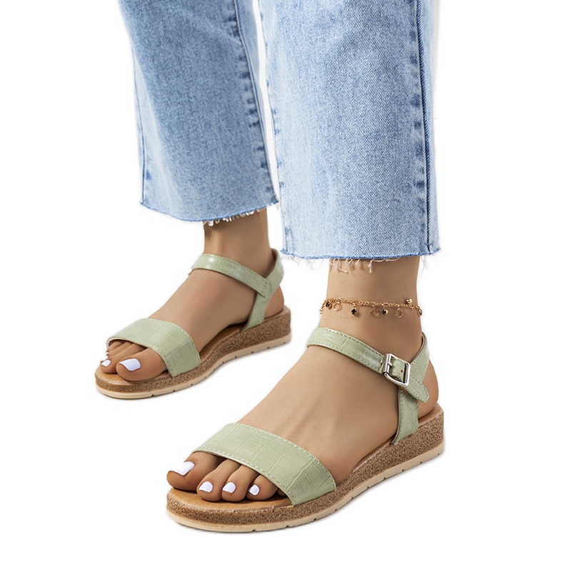 Sandálias femininas Speier verdes