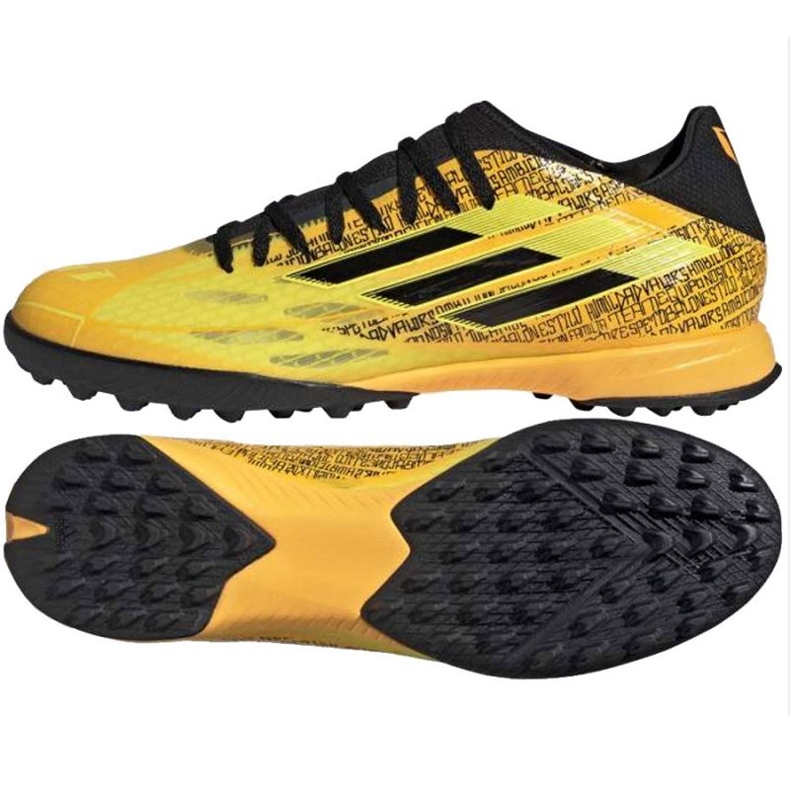 Chuteiras Adidas X Speedflow Messi.3 Tf M GW7423 amarelo amarelos