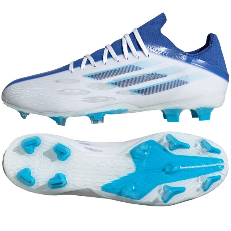 Chuteiras de futebol Adidas X Speedflow.2 Fg M GW7474 multicolorido branco