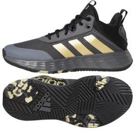 Tênis de basquete Adidas OwnTheGame 2.0 GW5483 cinza