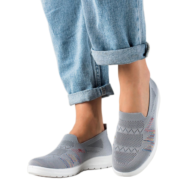 W. Potocki Potocki Escorregadio Confortável cinza