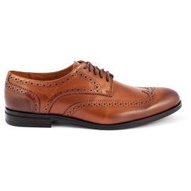 Olivier Sapatos formais Brogues castanho 617 marrom