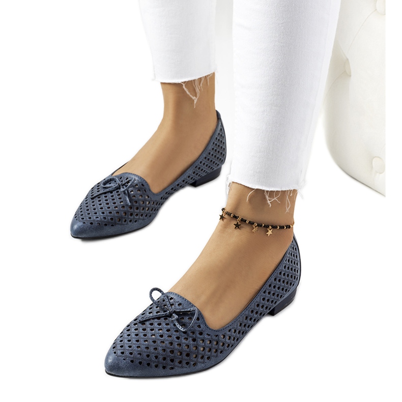 Bailarinas a céu aberto Gayle azul marinho