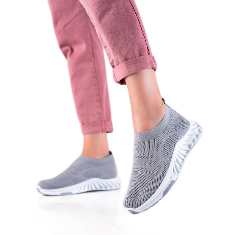 J. Star Tênis cinza da moda